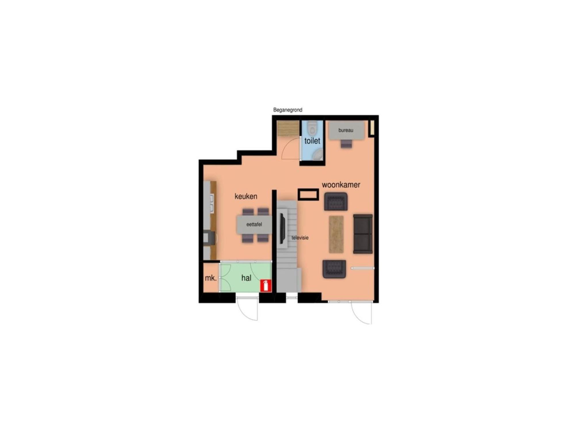 Comfortable Flat In De Cocksdorp Near Sea Exterior foto